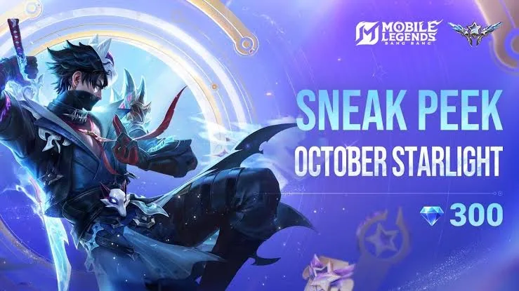 Sneak Peek October Starlight Mobile Legends